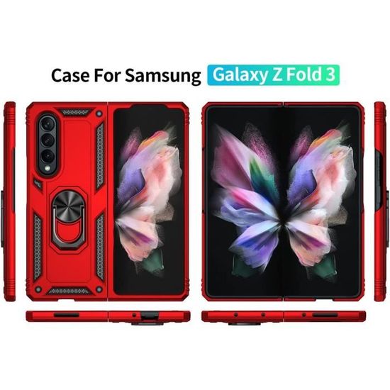 JOYTAG Samsung Galaxy Z Fold 3 5G Coque Silicone Silicone TPU