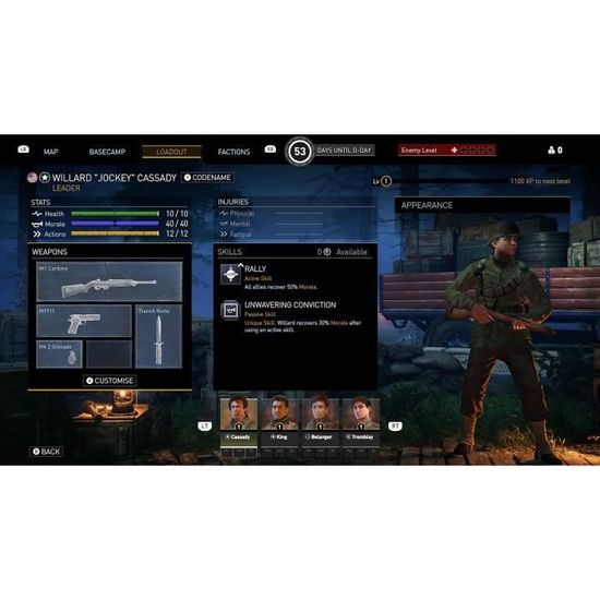 Classified France ‘44 Jeu PS5 Stratégie En boîte Mode en ligne PEGI 7+ Cdiscount