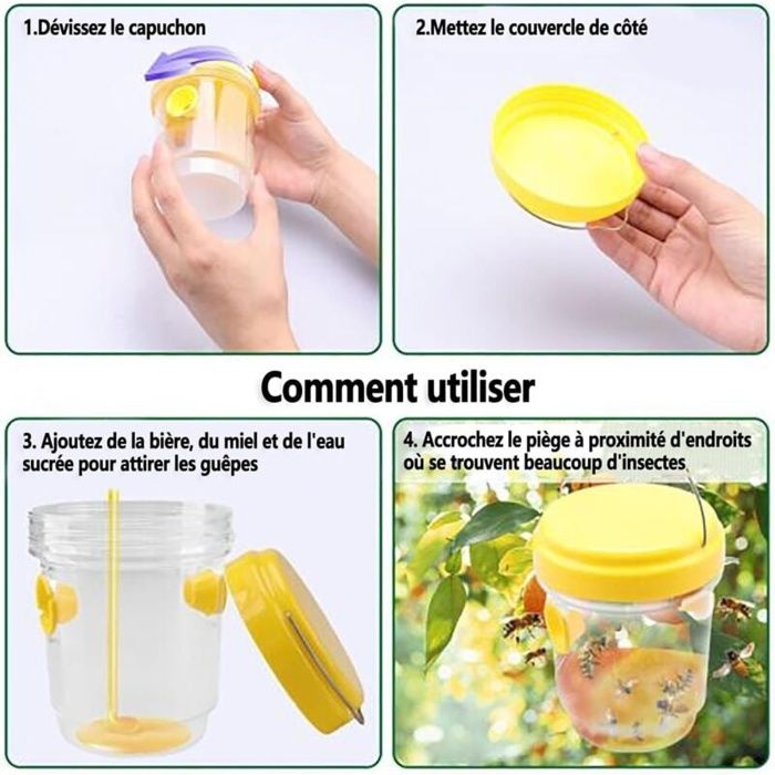Piege Frelon Asiatique,Piege A Guepes Et Frelons Exterieur Suspendre — free download