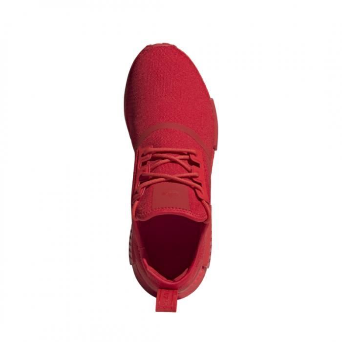 Basket adidas Originals NMD R1 PRIMEBLUE Rouge Textile Lacets Mixte