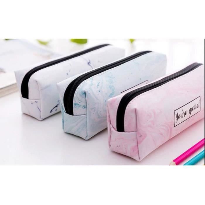 VV06070 Trousse Crayon Haute Qualit Cuir PU Trousse Scolaire