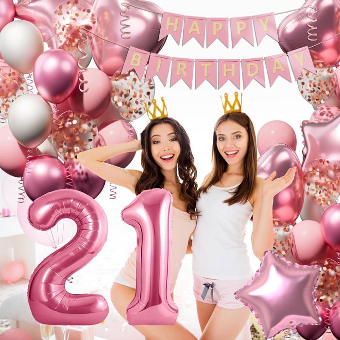 Conruich Ballonnenset voor 11e Verjaardag, Roségouden Verjaardagsdecoratie voor Meisjes, Taart Topper 11e Verjaardag Conruich Ballonnenset voor 11e Verjaardag, Roségouden Verjaardagsdecoratie voor Meisjes, Taart Topper 11e Verjaardag