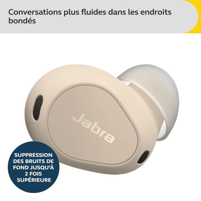 Embouts Intra-Auriculaires En Silicone – Compatibles Jabra Elite 75t/65t/Active/Sport Evolve, Lot 3 Tailles (S/M/L)