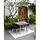 Table de jardin largeur 100 cm