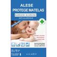 Alése  (90X190)  protège-matelas Imperméable  Anti-Acariens Anti-Allergique-0