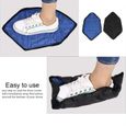 couvre-chaussures réutilisable 1 paire de couvre-chaussures automatique antidérapant étanche réutilisable mains libres pour-0