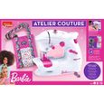 Machine à Coudre Barbie - Kit Complet Pour Débutants - Adaptée aux Enfants - Licence Officielle-0