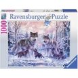 Puzzle Loups arctiques - Ravensburger - 1000 pièces - Adulte - Intérieur-0