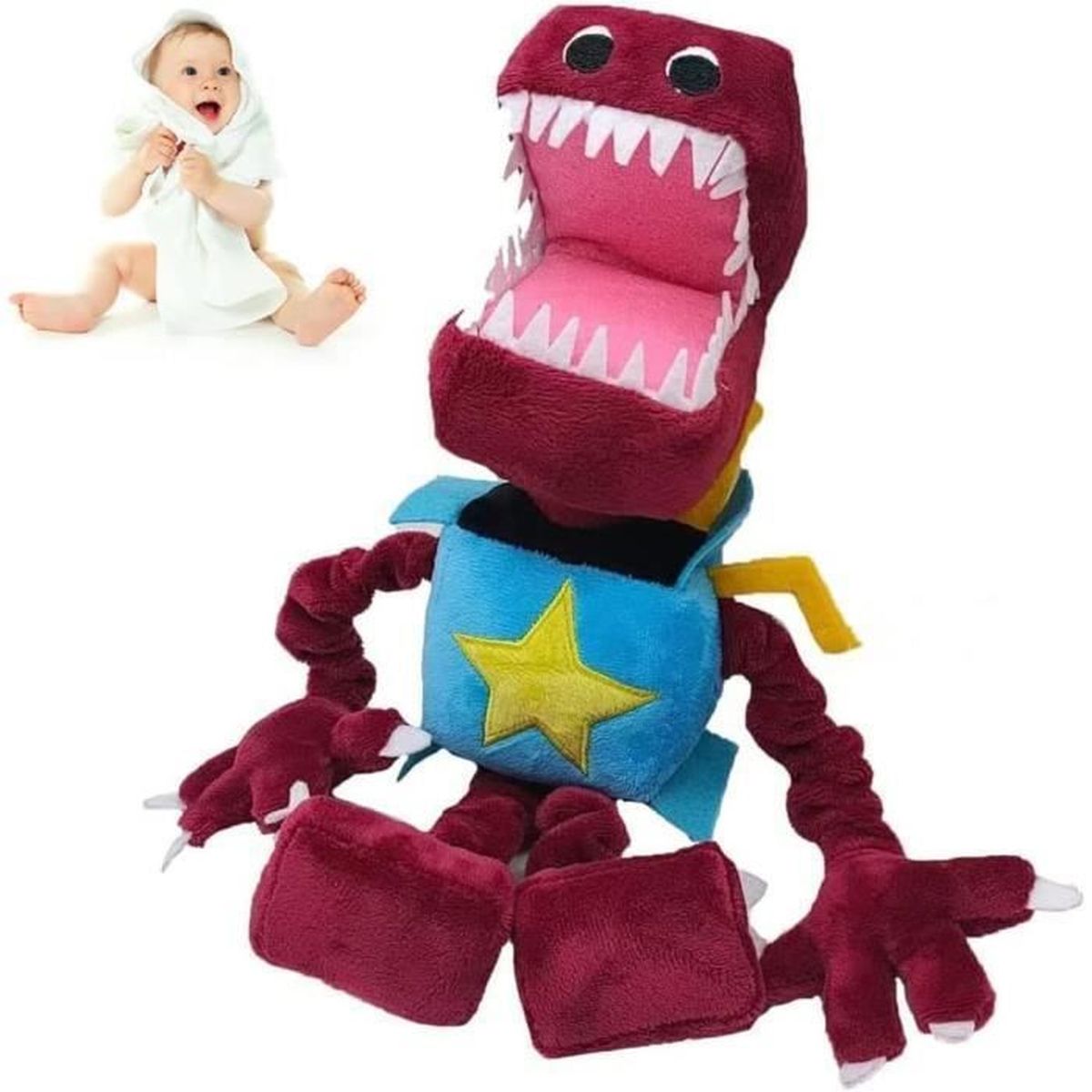 Project Boxy Boo Plush Toy,12.2 inch Devil Within The Box Plush Boxy