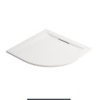 Receveur de douche antidérapant 80 x 80 JACOB DELAFON Flight Pure quart de rond blanc