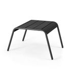 Repose pied en métal anthracite Palavas, Oviala