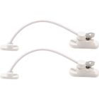 XCSOURCE 2pcs Bride Porte Fenêtre à l'Épreuve des Enfants Sécurité Enfant Bébé Serrure de Câble de Fil de Sécurité Antivol HS854
