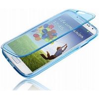 Etui Housse Coque Rabat Gel Silicone Samsung Galaxy Grand Plus I9060 I9062 I9060I - Bleu