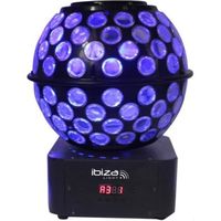 IBIZA LIGHT STARBALL-GB Effet magic ball avec gobos - LED 8 X 3W RGBW