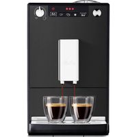 Melitta, Solo Noir Mat, E950-544, Machine a Cafe et Expresso Automatique avec Broyeur a Grains, Compacte et Simple a Utiliser