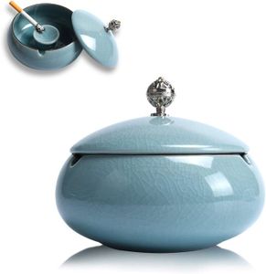 Cendrier Original En Céramique – Design Unique Pour Intérieur Ou Extérieur – Idée Déco Utile Pour Terrasse, Jardin, Salon - 4