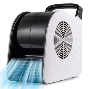 Ventilateur Mural 3 Vitesses GOPLUS - Pales Aluminium - Oscillation 85° - Pour Garage/Bureau