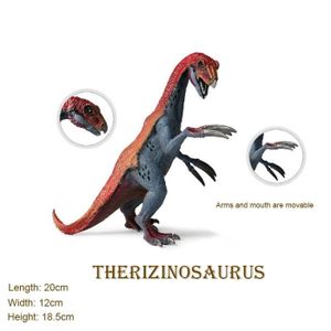 FIGURINE - PERSONNAGE Thérizinosaure - Figurines de Dinosaure Réalistes, Modèle T-Rex Dos, Grand Jouet de Collection, Cadeau d'Anni