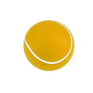BALLE DE TENNIS Balle de tennis en mousse Lynx Sport - jaune/blanc - 6,3 cm