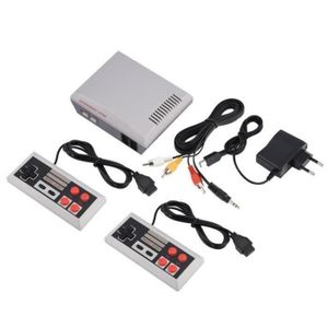CONSOLE RÉTRO Mini NES Console Game System Classic Divertissement HD AV Sortie Dual Joysticks Built in 620 Games D015B7