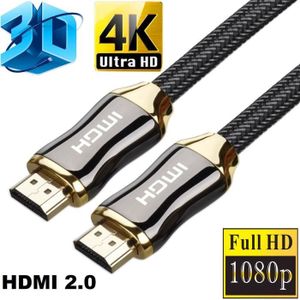CÂBLE TV - VIDÉO - SON Câble HDMI 4K 2M - Câble hdmi 2.0 professionnel en