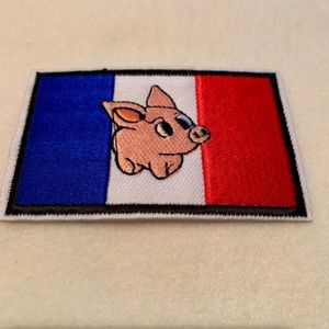 Écusson France Cochon Arme