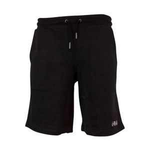 SHORT DE SPORT Short de sport homme Fila AMIR noir respirant pour fitness et multisport