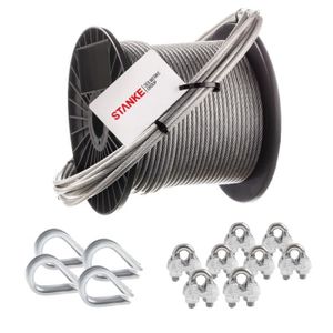 Câble acier diamètre 2mm - Axone-Spadone