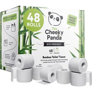 PAPIER TOILETTE The Cheeky Panda Papier Toilette En Gros  48 Roule