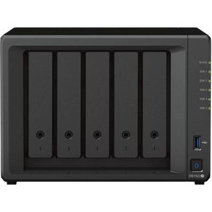 SERVEUR STOCKAGE - NAS  SYNOLOGY Serveur NAS extensible 5 baies - DS1522+