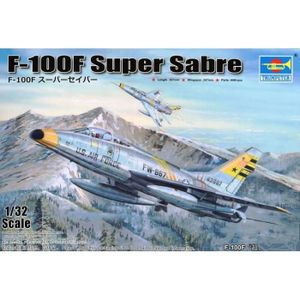 AVION - HÉLICO Maquette Avion F-100f Super Sabre - TRUMPETER