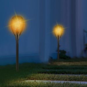 LAMPE DE JARDIN  XJING  Lampes de Jardin 4 Pcs- Lampes solaires en 