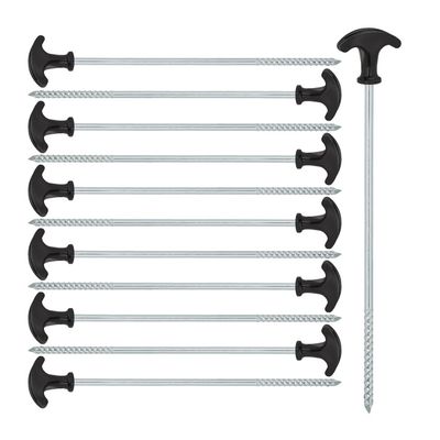Orange Sardines, set de 10, Ancrage pour les sols durs 25 cm, Piquet Orange Sardines, set de 10, Ancrage pour les sols durs 25 cm, Piquet