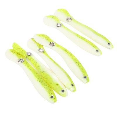 Kit Matériau Squirmy Wormy Vert - 60 Pieds Pour Mouches De Pêche à La Mouche