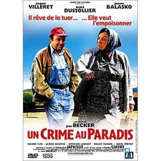 DVD Un crime au paradis Cdiscount