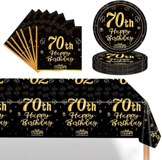 Lot De 125 Assiettes Violet Et Doré En Carton Décoration D'anniversaire Pour 25 Invités Les Fêtes, Mariages, Fêtes De Remise Des Diplômes, Assiettes De Fête