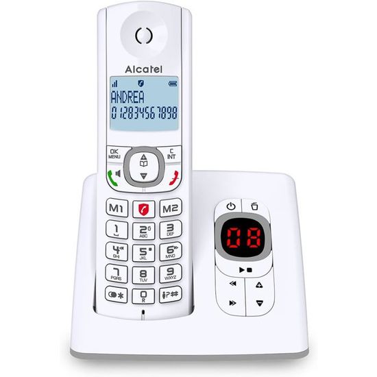 Telephone Fixe Avec Repondeur Et Presentation Du Numero