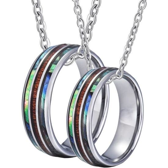 Bague Tungstène 8mm Accents Couleurs Vives – Carbure Tungstène Résistant Rayures, Style Urbain Homme/Femme