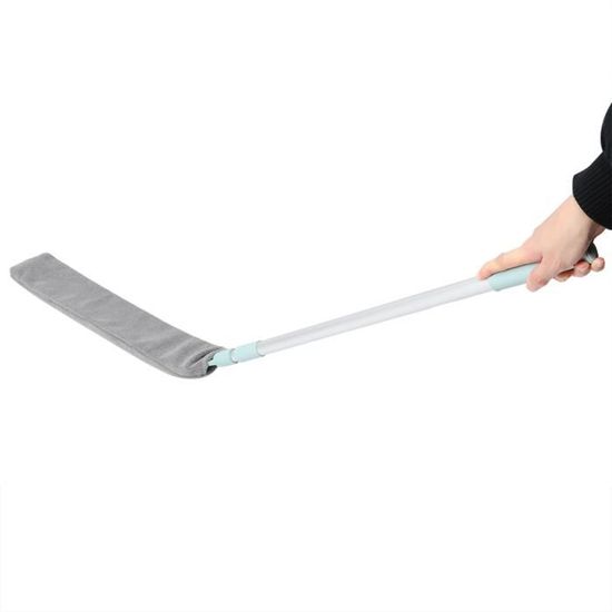 TAOPE Balai-Serpillière Murs & Plafonds – Manche Télescopique 200 Cm + 6 Tampons Microfibre & Chenille – Nettoyage Sans Échelle