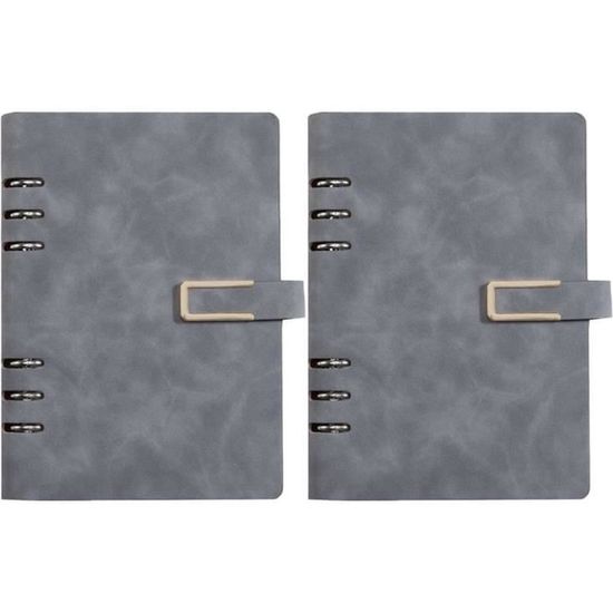Carnet A5 Ligné Avec Couverture Rigide Cuir - 192 Pages 80 G/m², Motif Cœur, élastique, Marque-page