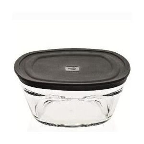 SALADIER CUCINA EN VERRE AVEC COUVERCLE SILICON... - Cdiscount Maison