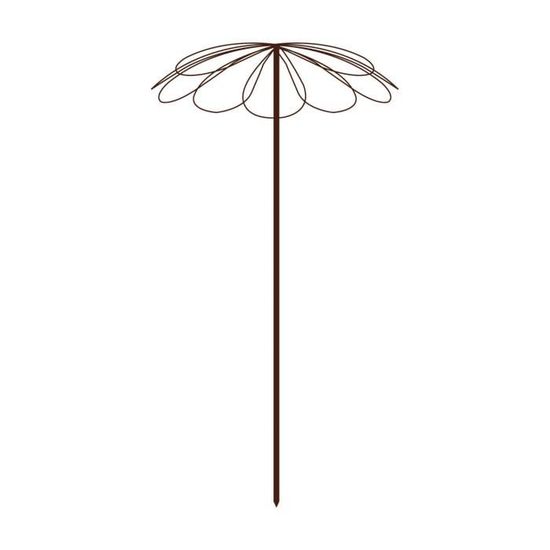 Tuteur parapluie 9 pétales 100 x 250 cm - LOUIS MOULIN Fer Vieilli
