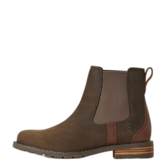 Bottes Chelsea En Cuir H2O Pour Femmes Ariat Wexford En Khaki