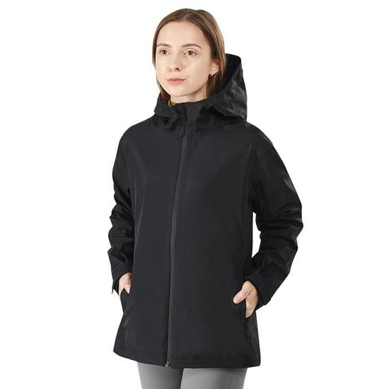 Veste de randonnée imperméable femme, NH500 violet QUECHUA | Decathlon