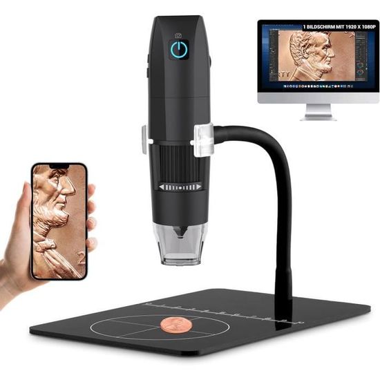 Microscope Nomade Full HD Connecté Avec Grossissement 1000x Ref Zx8293 9 Microscope Nomade Full HD Connecté Avec Grossissement 1000x Ref Zx8293 9