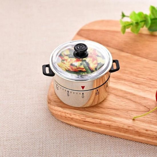 Minuteur De Cuisine Mécanique - Durées 60/90/120 Min, Pour Autocuiseur, Cuiseur à Riz, Four, Avec Sonnette