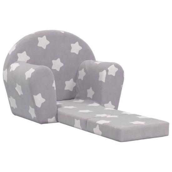 Canapé Pour Enfant Knorrtoys 68441 Stars - Pliant Et Confortable Blanc