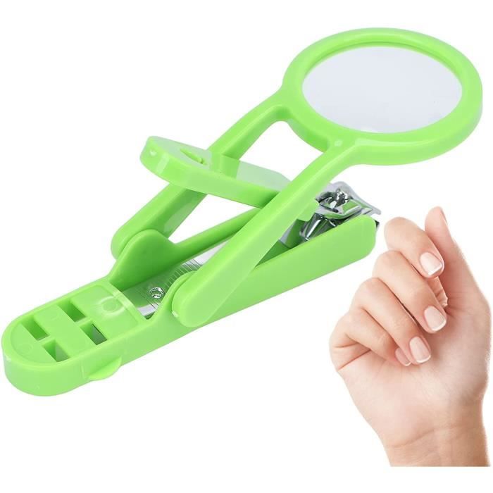 Coupeongles avec Loupe pour Enfant agé, Coupeongles en Acier Inoxydable(vert) Cdiscount Au