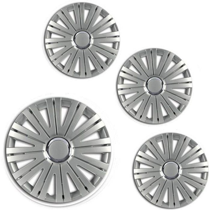 - ENJOLIVEUR ENJOLIVEURS 14- 14 POUCES ARGENT NEUF ACTIVE RC Lot de 4 piéce