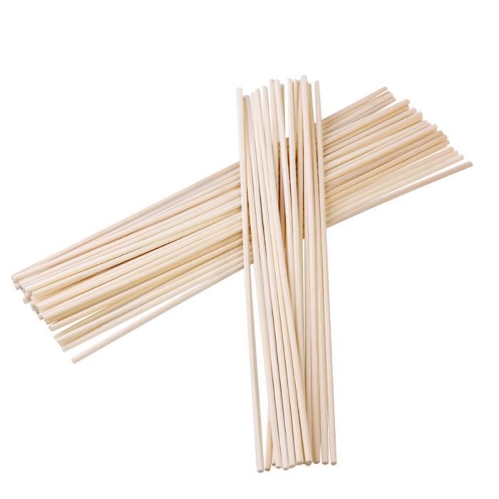 50 pièces diffuseur d'huile bâton élégant Durable sûr Reed rotin pour salle de bains maison